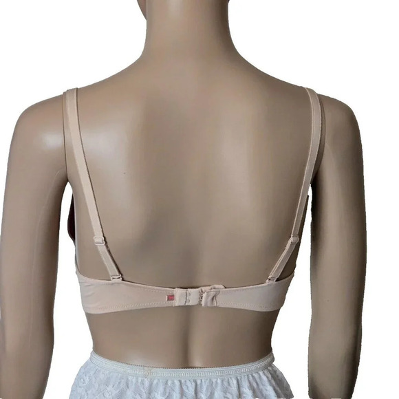 Pink Victoria’s Secret Pushup lined underwire Bra Size 34C - Picture 3 of 7